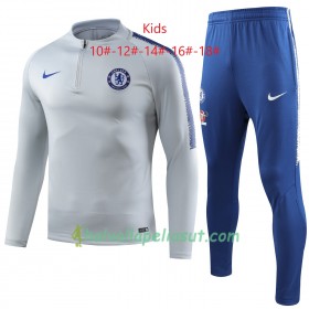 Chelsea Lasten Training Huppari Suits Harmaa Valkoinen 2018-2019
